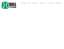 Tablet Screenshot of buildwithball.com